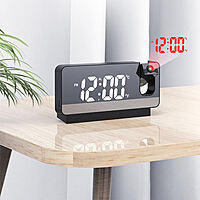 LED Projector Alarm Clock