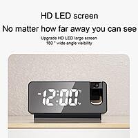 LED Projector Alarm Clock