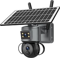 Solar Dual Lens WiFi Camera