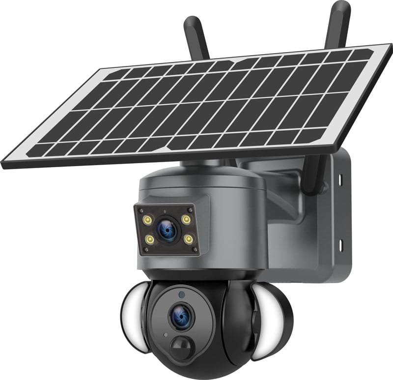 Solar Dual Lens WiFi Camera