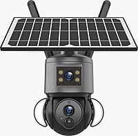 Solar Dual Lens WiFi Camera